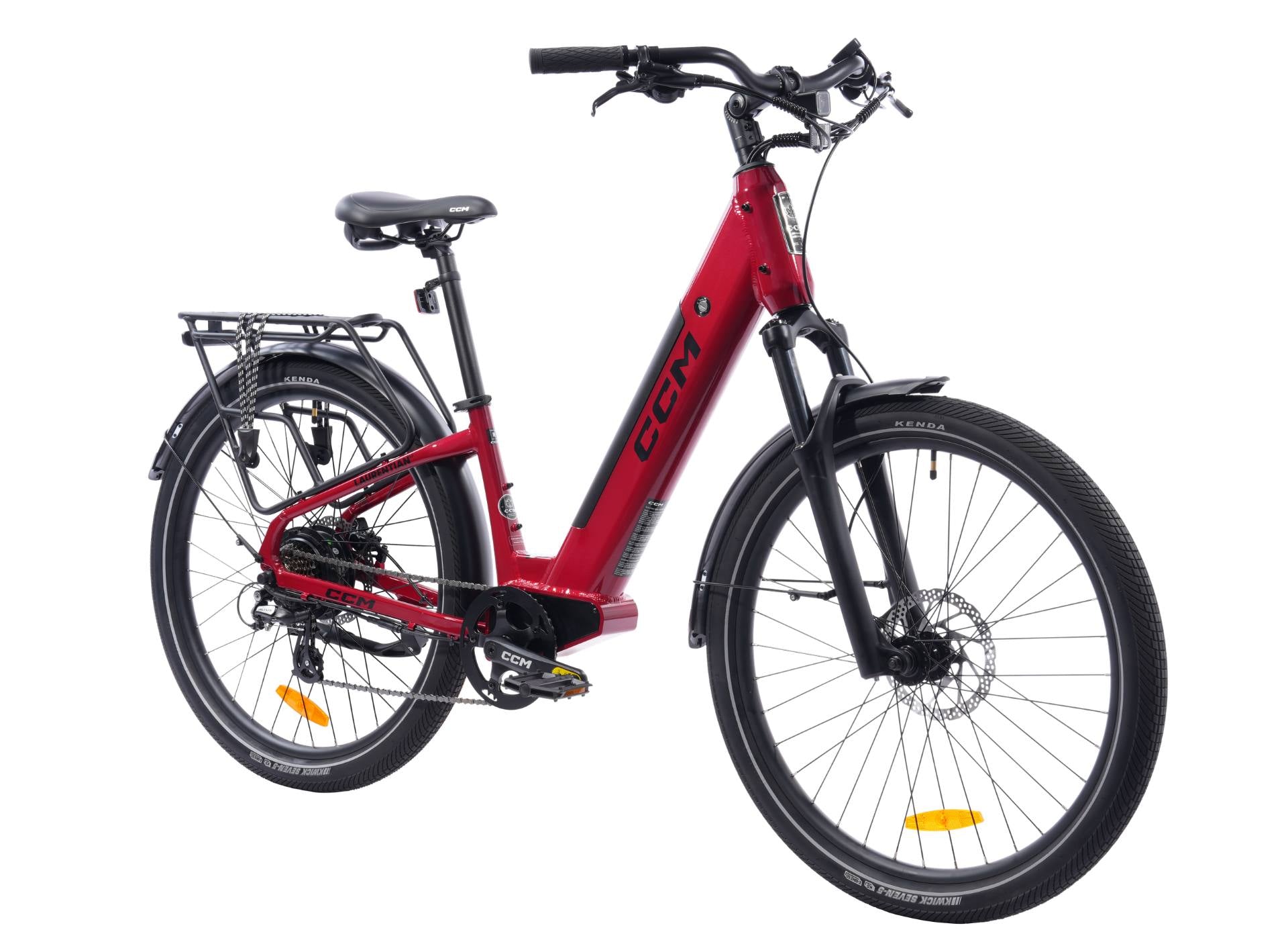 CCM Laurentian eBike Commuter Red